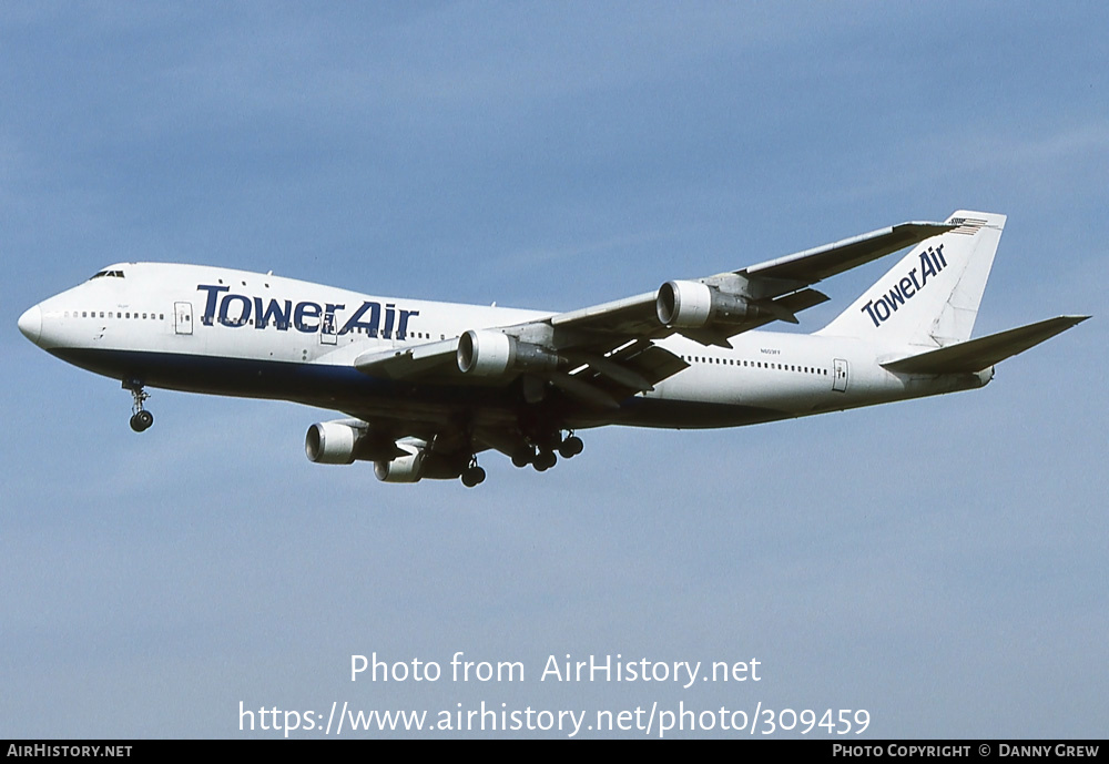 Aircraft Photo of N603FF | Boeing 747-130 | Tower Air | AirHistory.net #309459