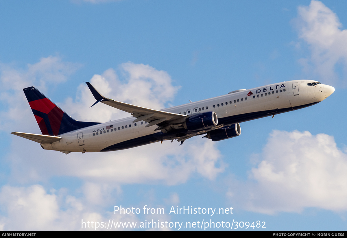 Aircraft Photo of N913DU | Boeing 737-900/ER | Delta Air Lines | AirHistory.net #309482