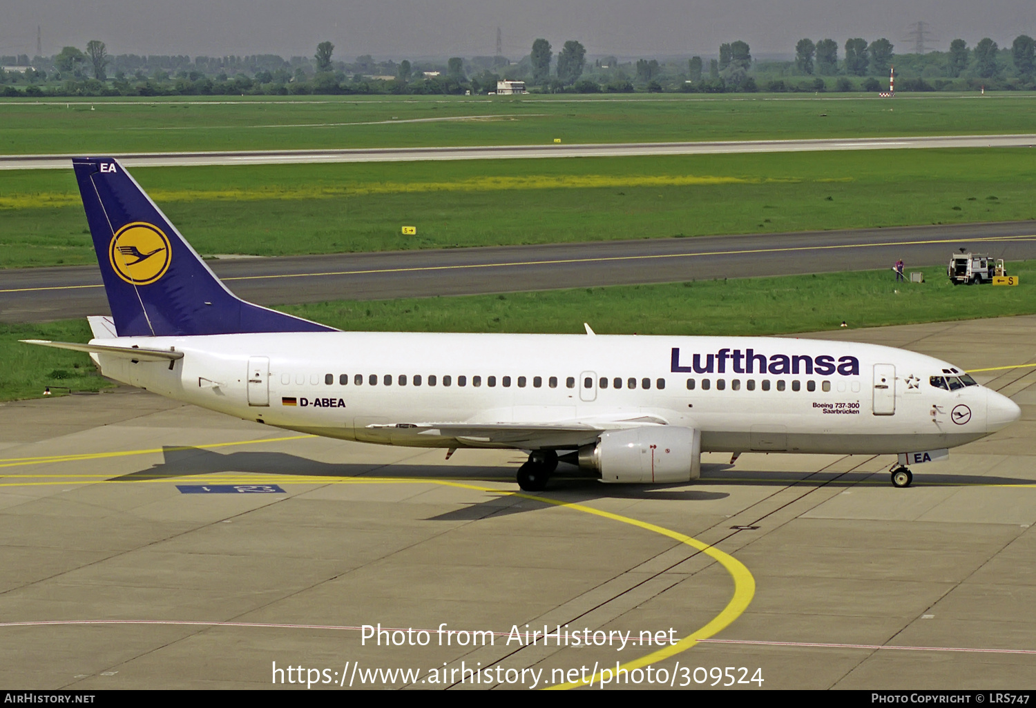 Aircraft Photo of D-ABEA | Boeing 737-330 | Lufthansa | AirHistory.net #309524