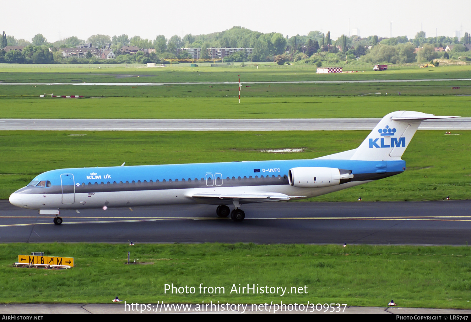 Aircraft Photo of G-UKFC | Fokker 100 (F28-0100) | KLM UK | AirHistory.net #309537