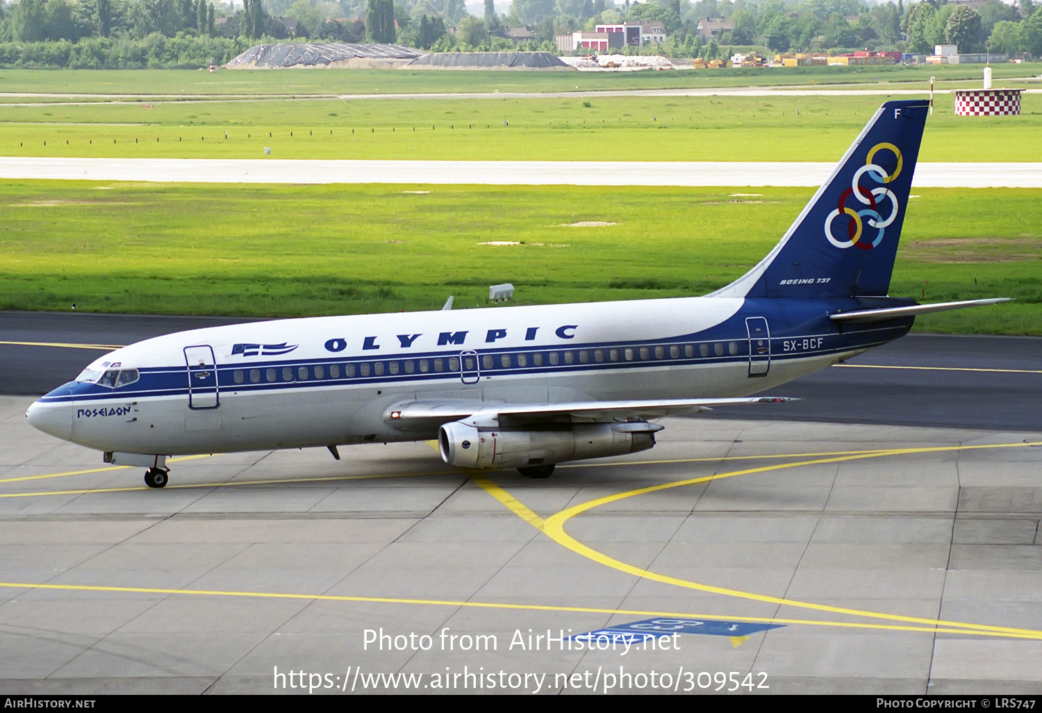 Aircraft Photo of SX-BCF | Boeing 737-284/Adv | Olympic | AirHistory.net #309542