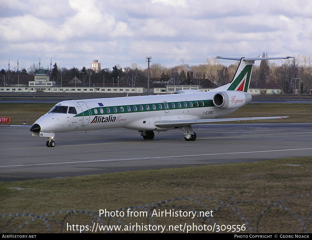 Aircraft Photo of I-EXMG | Embraer ERJ-145LR (EMB-145LR) | Alitalia Express | AirHistory.net #309556