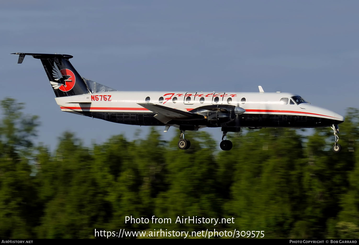 Aircraft Photo of N575Z | Beech 1900C-1 | Frontier Flying Service | AirHistory.net #309575