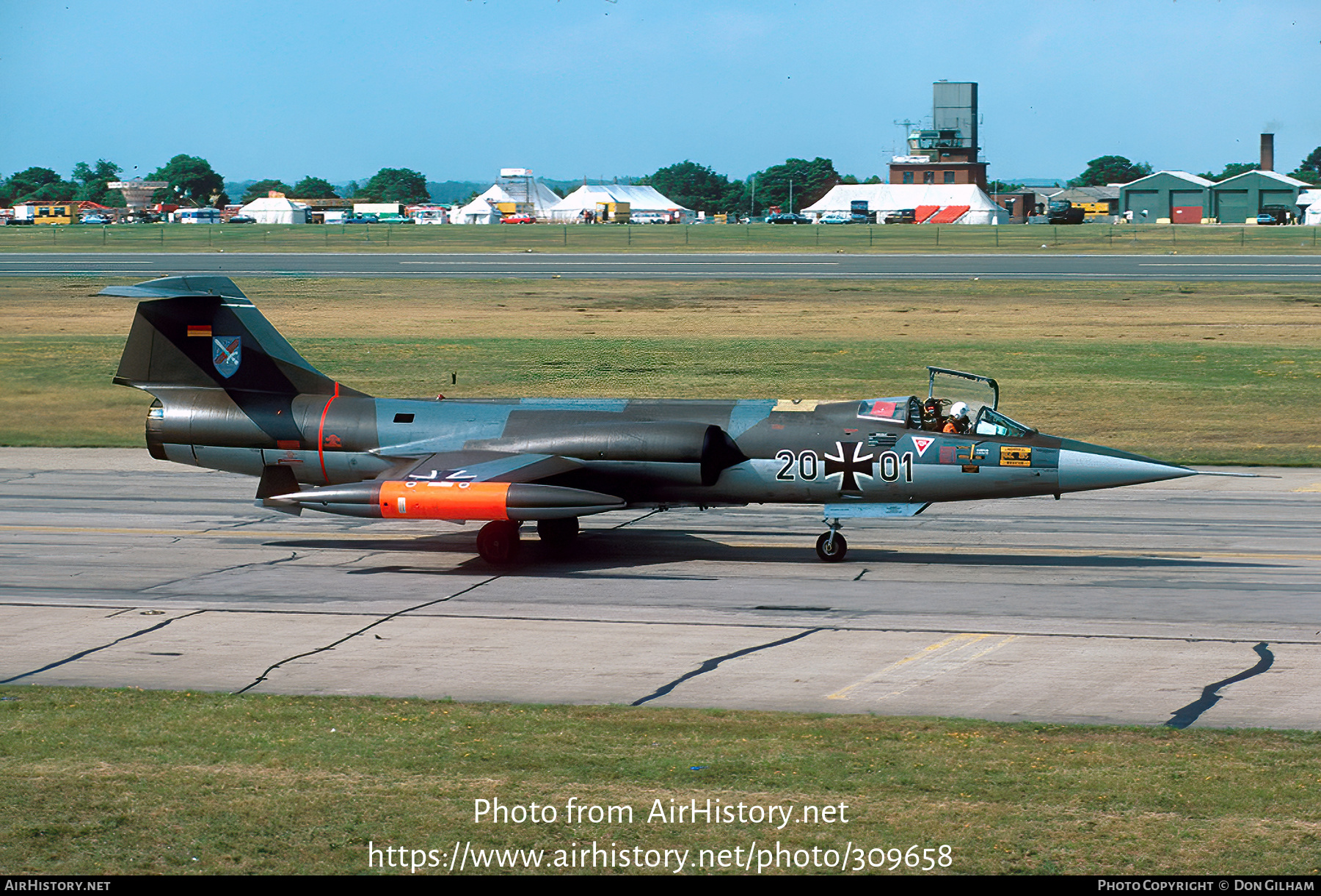 Aircraft Photo of 2001 | Lockheed F-104G Starfighter | Germany - Air Force | AirHistory.net #309658