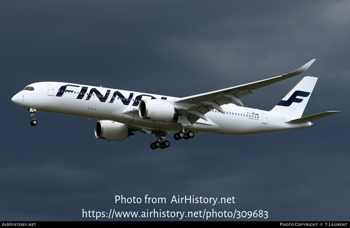 Aircraft Photo of F-WWDW | Airbus A350-941 | Finnair | AirHistory.net #309683