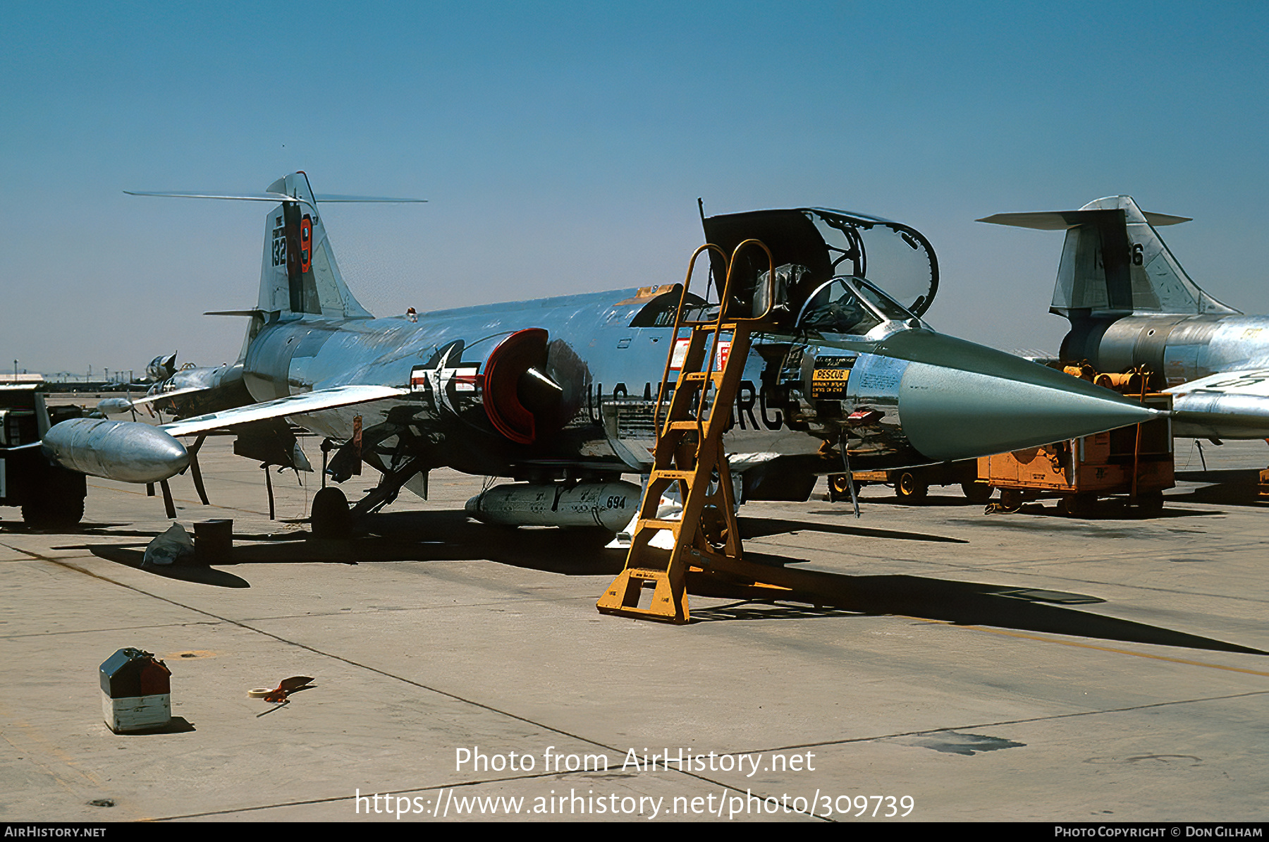 Aircraft Photo of 63-13269 / 13269 | Lockheed F-104G Starfighter | USA - Air Force | AirHistory.net #309739