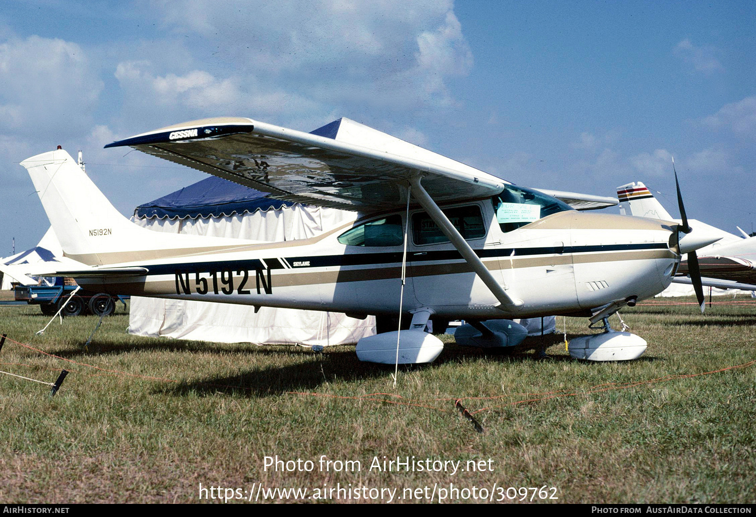 Aircraft Photo of N5192N | Cessna 182Q Skylane | AirHistory.net #309762