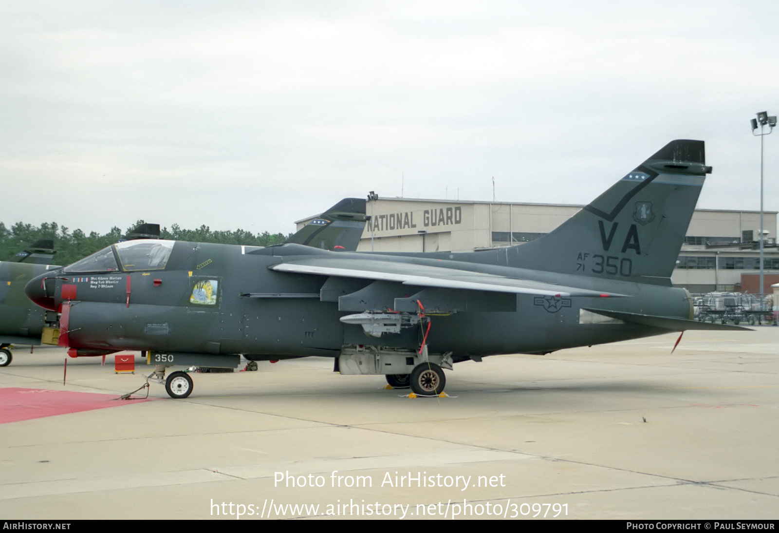 Aircraft Photo of 71-0350 / AF71-350 | LTV A-7D Corsair II | USA - Air Force | AirHistory.net #309791