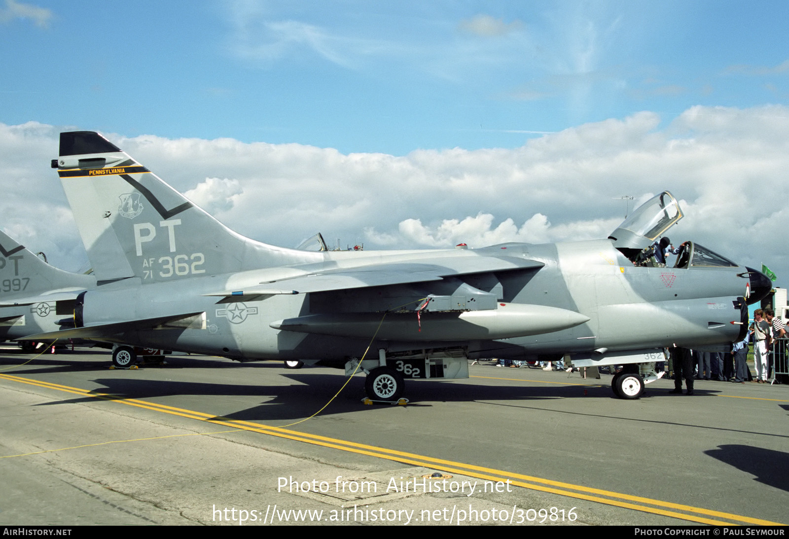 Aircraft Photo of 71-0362 / AF71-362 | LTV A-7D Corsair II | USA - Air Force | AirHistory.net #309816