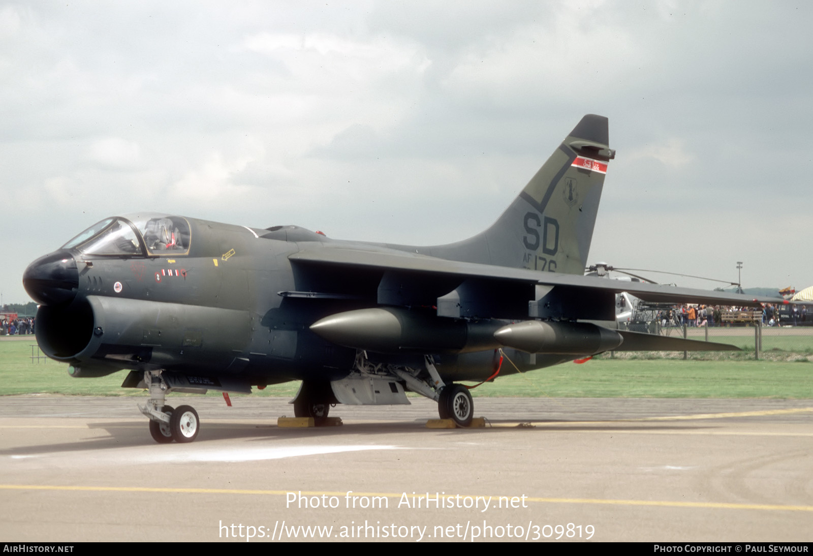 Aircraft Photo of 72-0176 / AF72-176 | LTV A-7D Corsair II | USA - Air Force | AirHistory.net #309819