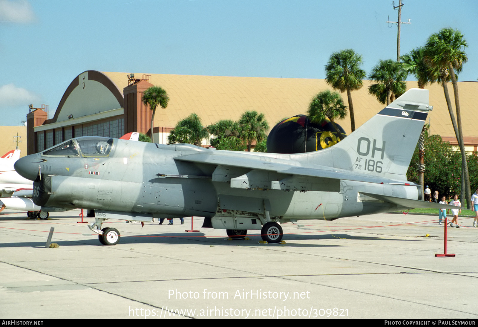 Aircraft Photo of 72-0186 / AF72-186 | LTV A-7D Corsair II | USA - Air Force | AirHistory.net #309821