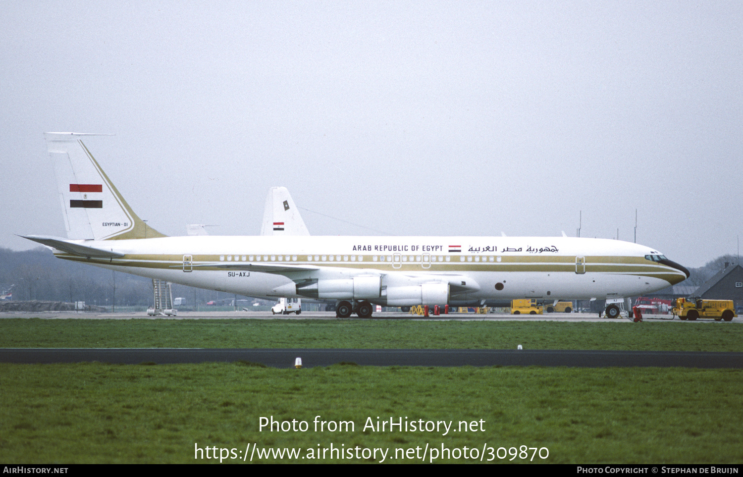 Aircraft Photo of SU-AXJ | Boeing 707-366C | Arab Republic of Egypt | AirHistory.net #309870