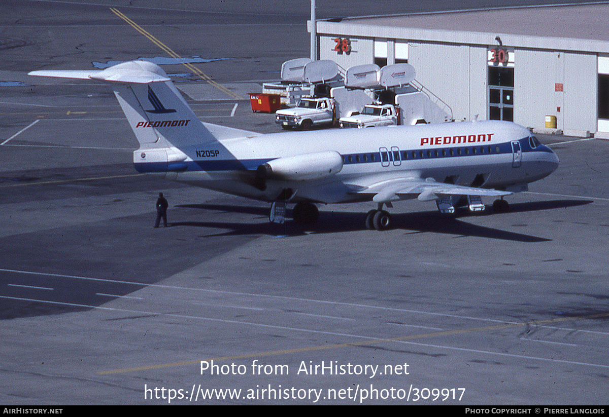 Aircraft Photo of N205P | Fokker F28-4000 Fellowship | Piedmont Airlines | AirHistory.net #309917