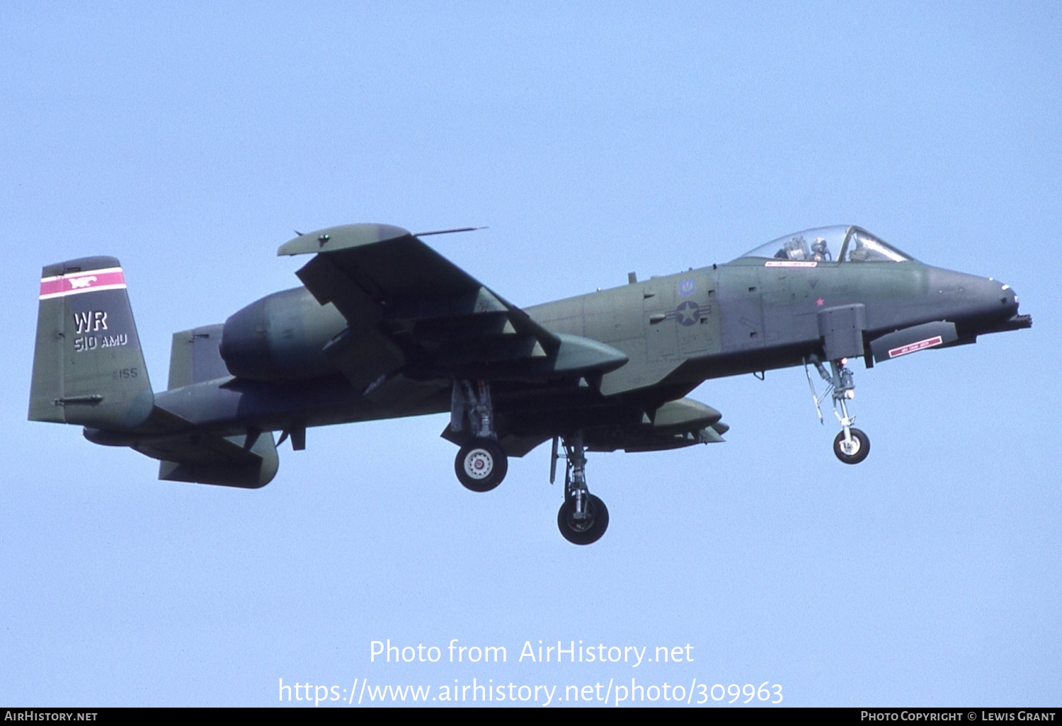 Aircraft Photo of 80-0155 / AF80-155 | Fairchild A-10A Thunderbolt II | USA - Air Force | AirHistory.net #309963