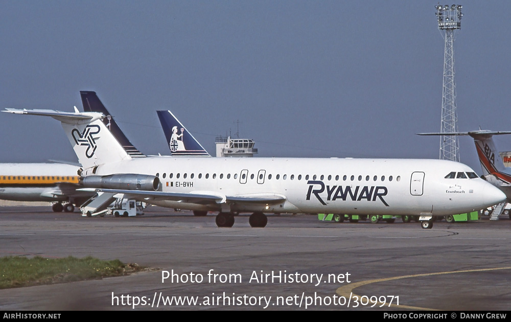 Aircraft Photo of EI-BVH | British Aerospace Rombac 111-561RC One-Eleven | Ryanair | AirHistory.net #309971