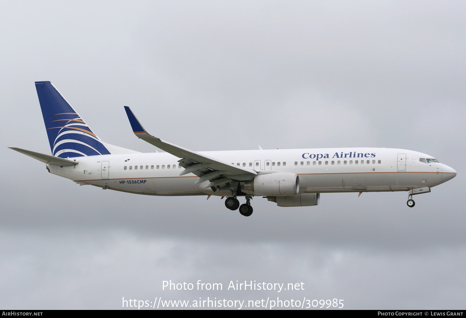 Aircraft Photo of HP-1536CMP | Boeing 737-8V3 | Copa Airlines | AirHistory.net #309985