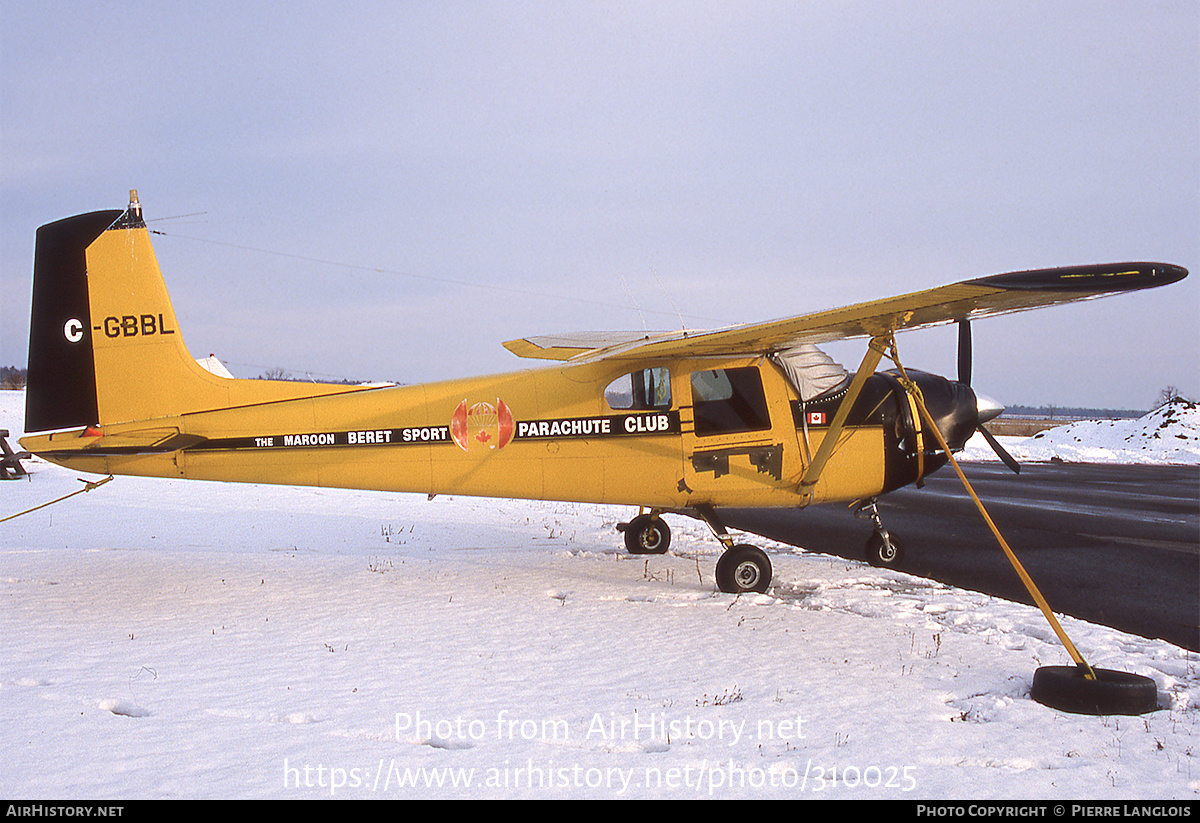 Aircraft Photo of C-GBBL | Cessna 182B | The Maroon Beret Sport Parachute Club | AirHistory.net #310025