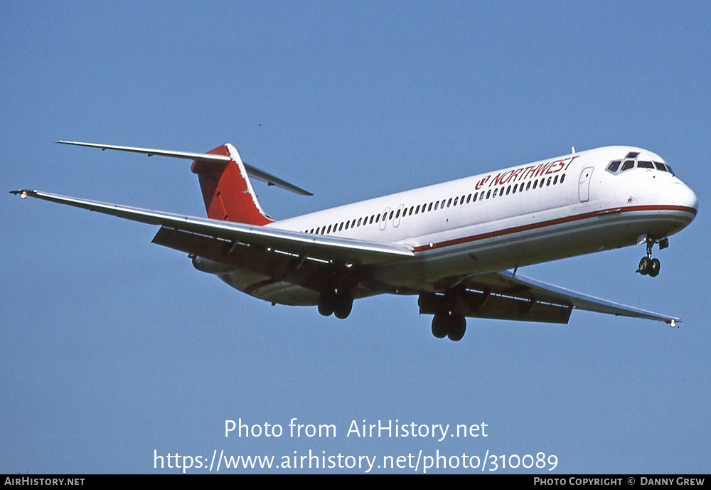 Aircraft Photo of N782NC | McDonnell Douglas DC-9-51 | Northwest Airlines | AirHistory.net #310089