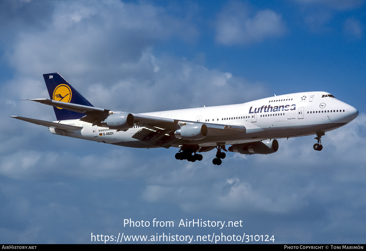 Aircraft Photo Of D-ABZH | Boeing 747-230B | Lufthansa | AirHistory.net ...