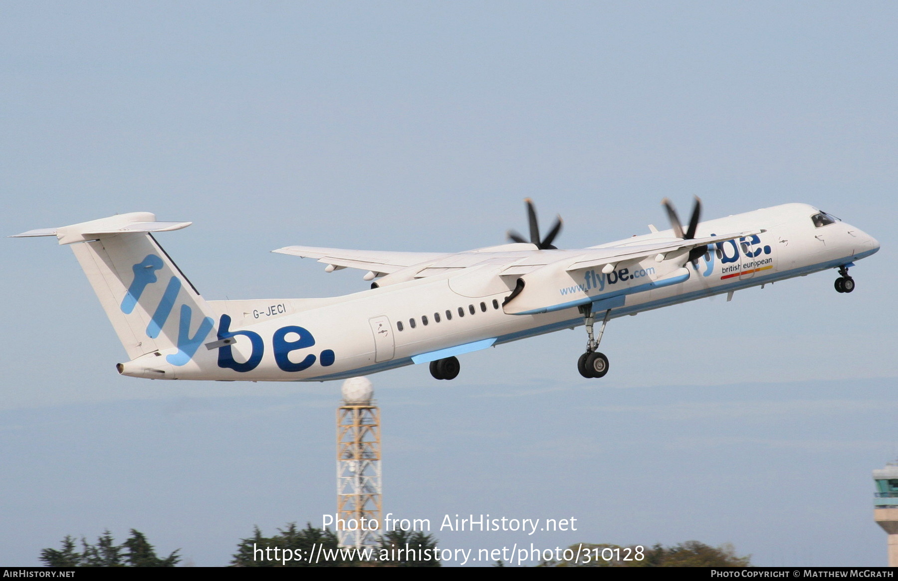 Aircraft Photo of G-JECI | Bombardier DHC-8-402 Dash 8 | Flybe - British European | AirHistory.net #310128