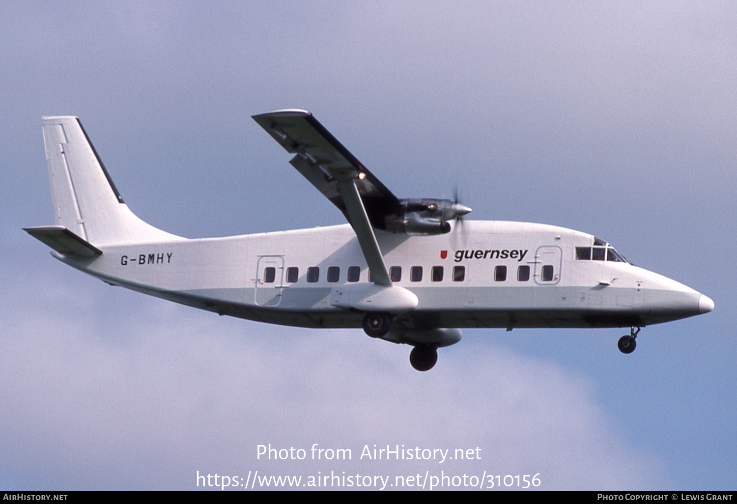 Aircraft Photo of G-BMHY | Short 360-200 | Guernsey Airlines | AirHistory.net #310156