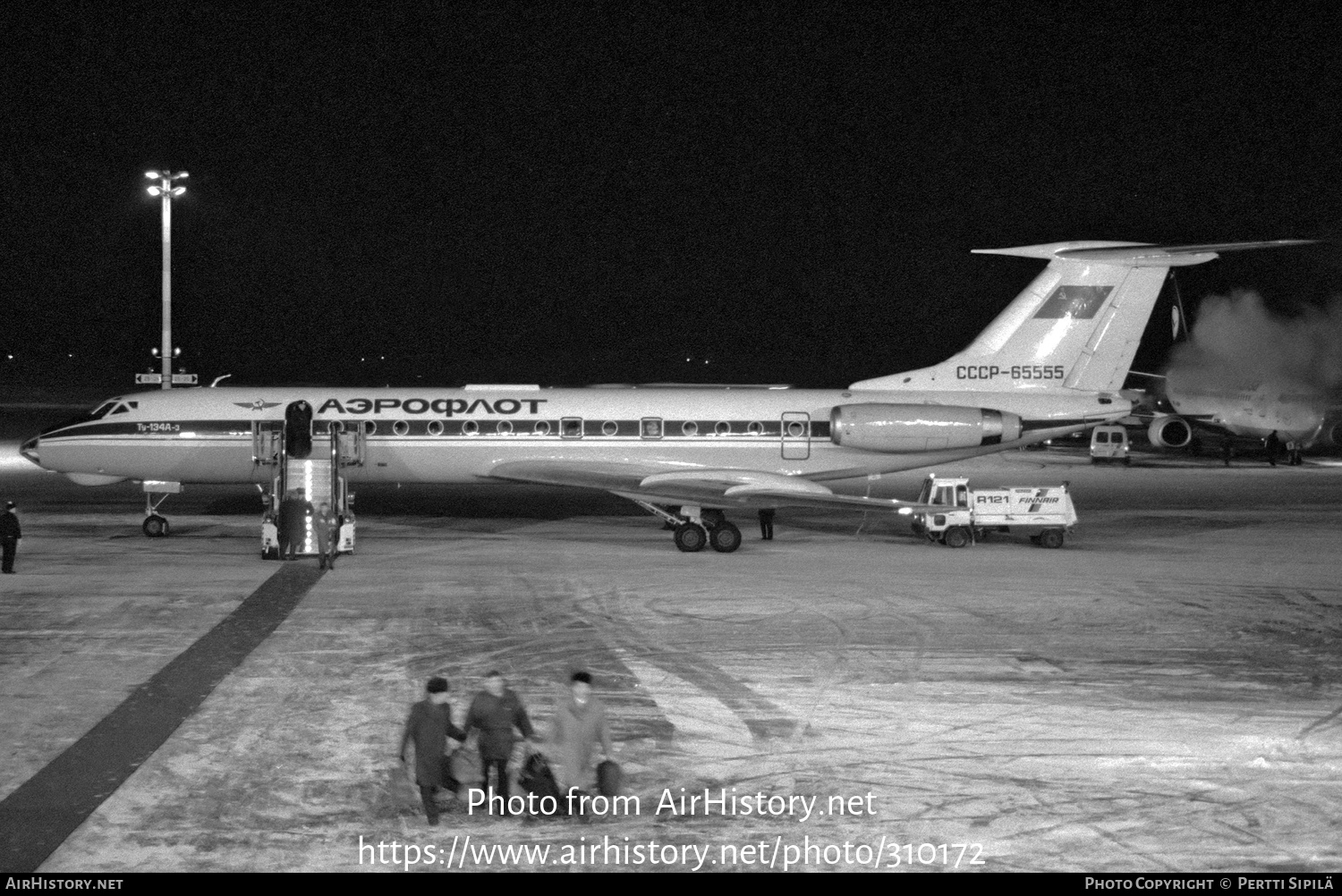 Aircraft Photo of CCCP-65555 | Tupolev Tu-134AK | Aeroflot | AirHistory.net #310172