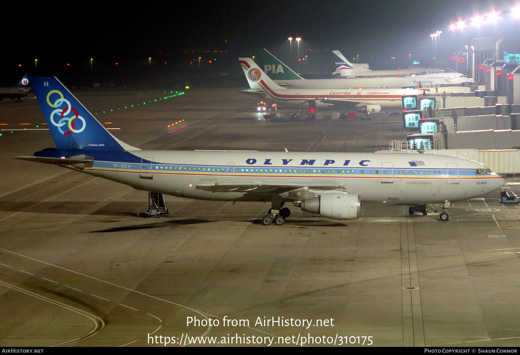 Aircraft Photo of SX-BEH | Airbus A300B4-103 | Olympic | AirHistory.net #310175