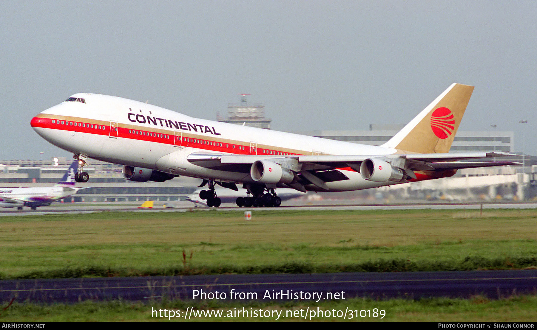 Aircraft Photo of N17010 | Boeing 747-143 | Continental Airlines | AirHistory.net #310189