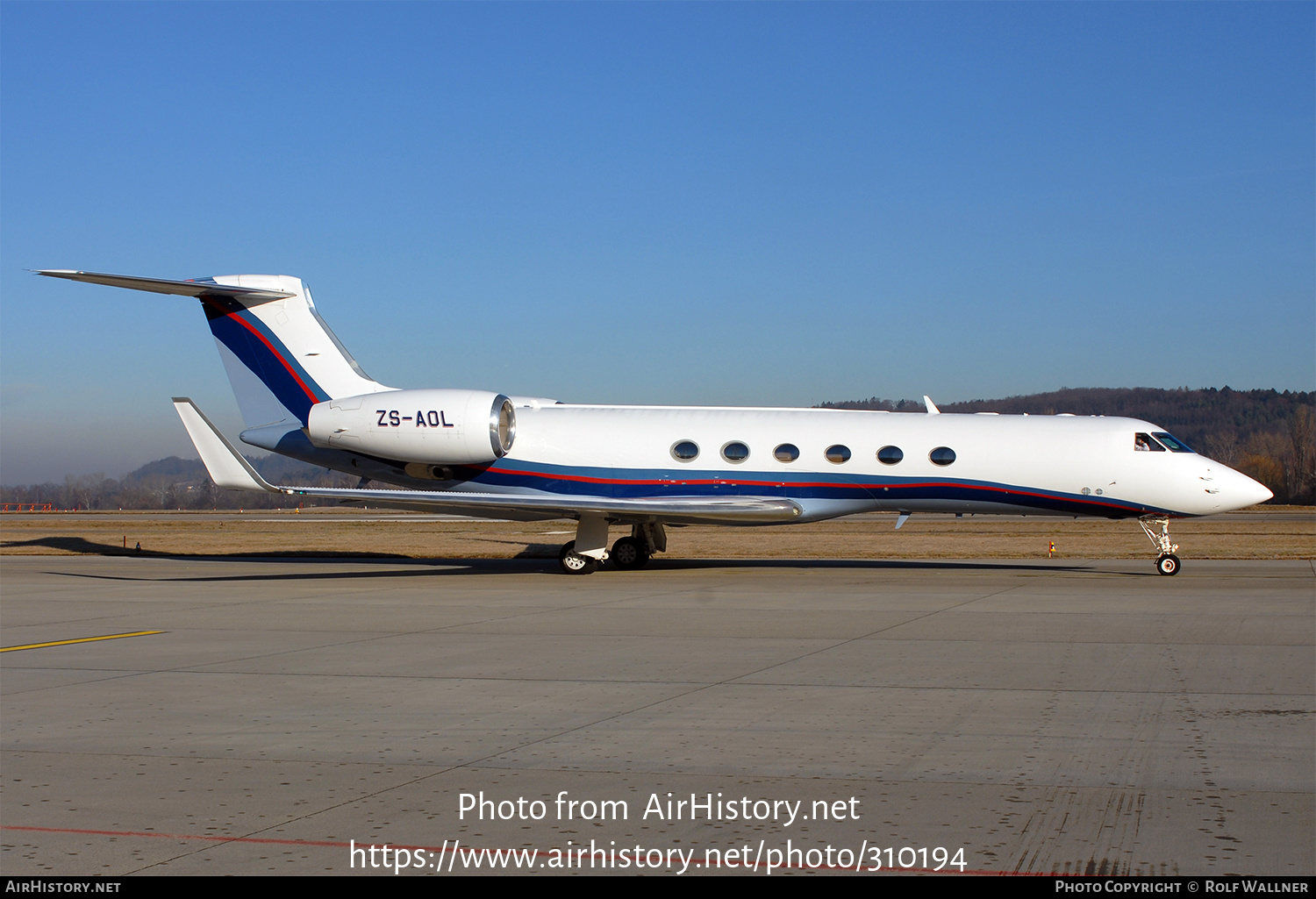 Aircraft Photo of ZS-AOL | Gulfstream Aerospace G-V-SP Gulfstream G550 | AirHistory.net #310194