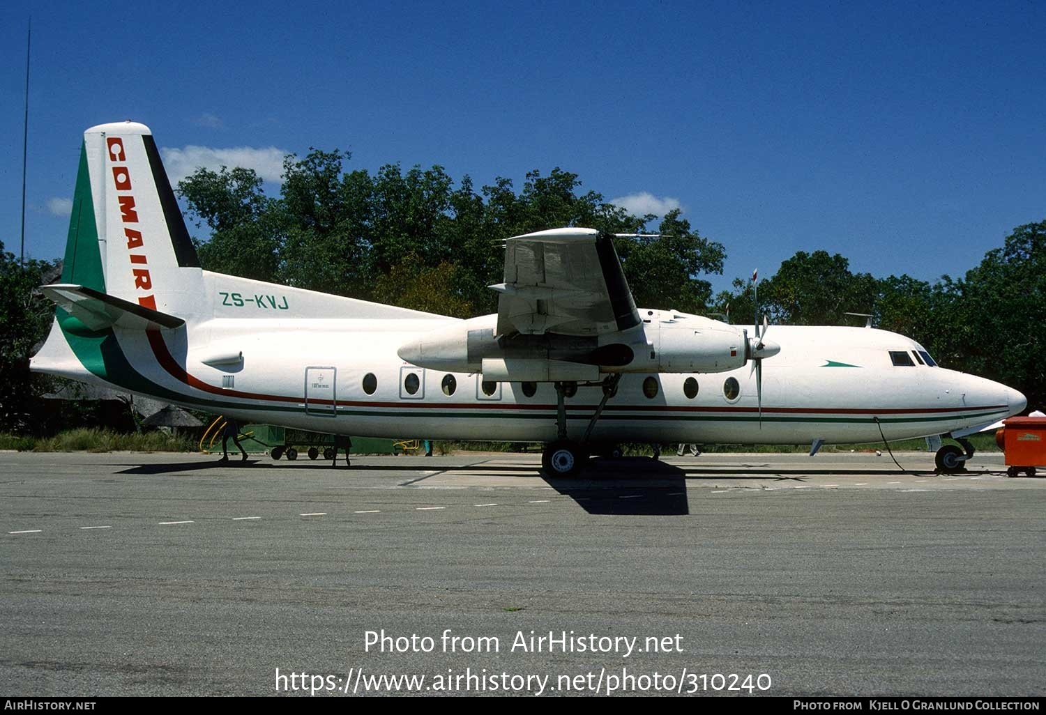 Aircraft Photo of ZS-KVJ | Fokker F27-200 Friendship | Comair | AirHistory.net #310240