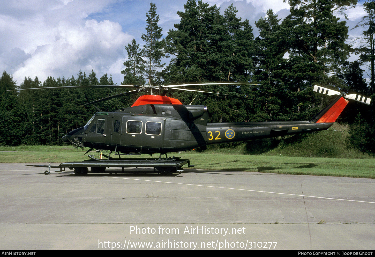 Aircraft Photo of 11332 | Agusta Hkp11 (AB-412SP) | Sweden - Air Force | AirHistory.net #310277