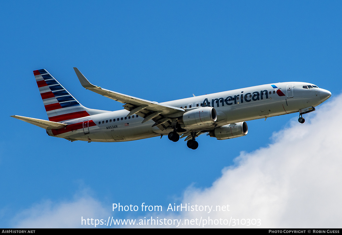 Aircraft Photo of N953AN | Boeing 737-823 | American Airlines | AirHistory.net #310303