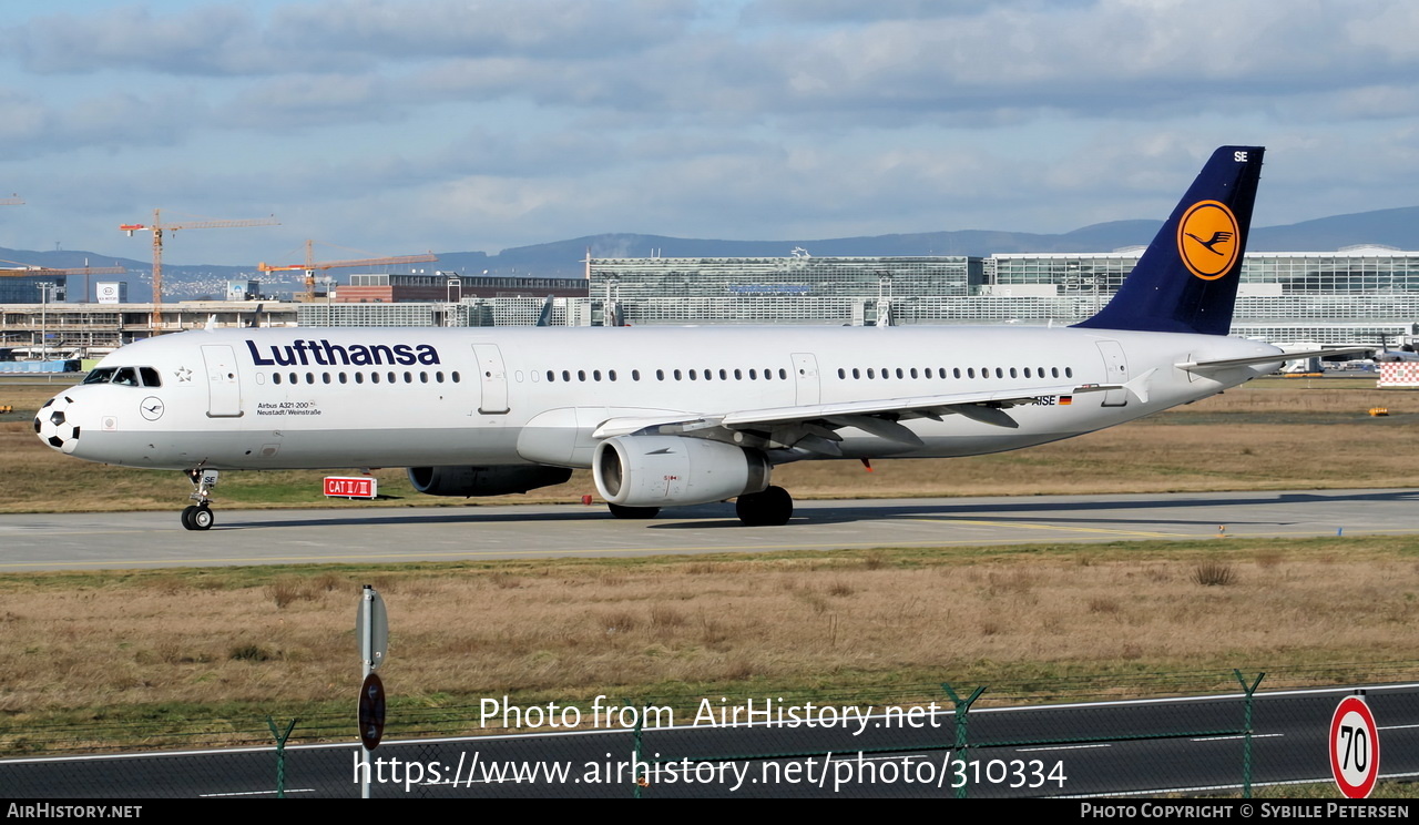 Aircraft Photo of D-AISE | Airbus A321-231 | Lufthansa | AirHistory.net #310334