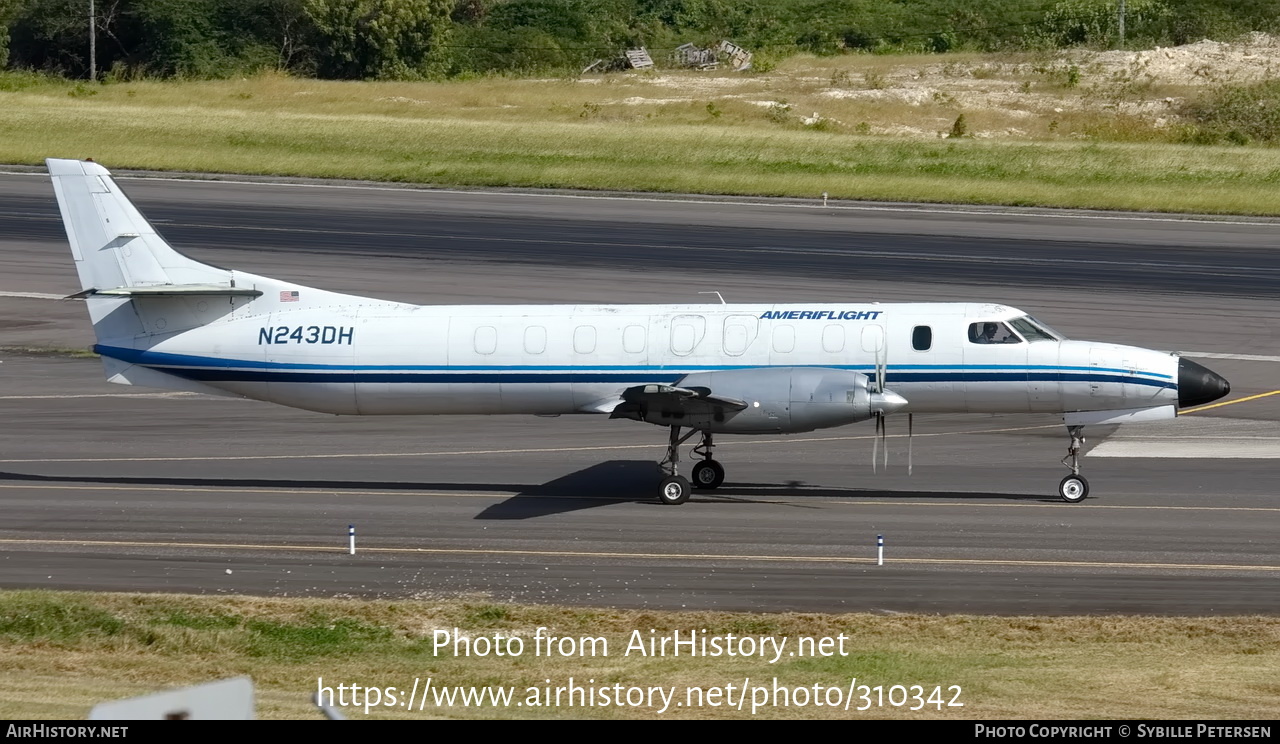 Aircraft Photo of N243DH | Fairchild SA-227AT Merlin IVC | Ameriflight | AirHistory.net #310342