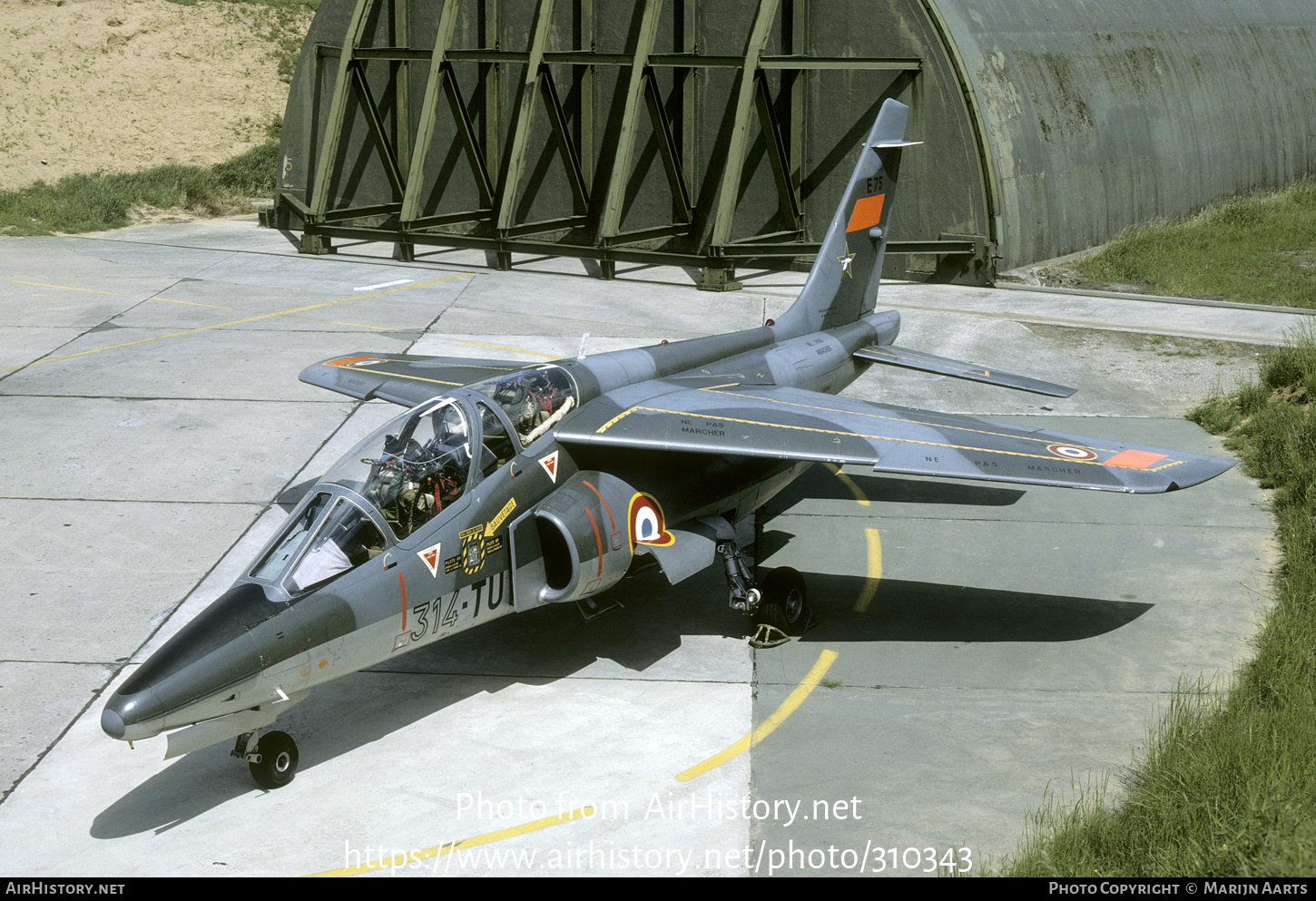 Aircraft Photo of E75 | Dassault-Dornier Alpha Jet E | France - Air Force | AirHistory.net #310343