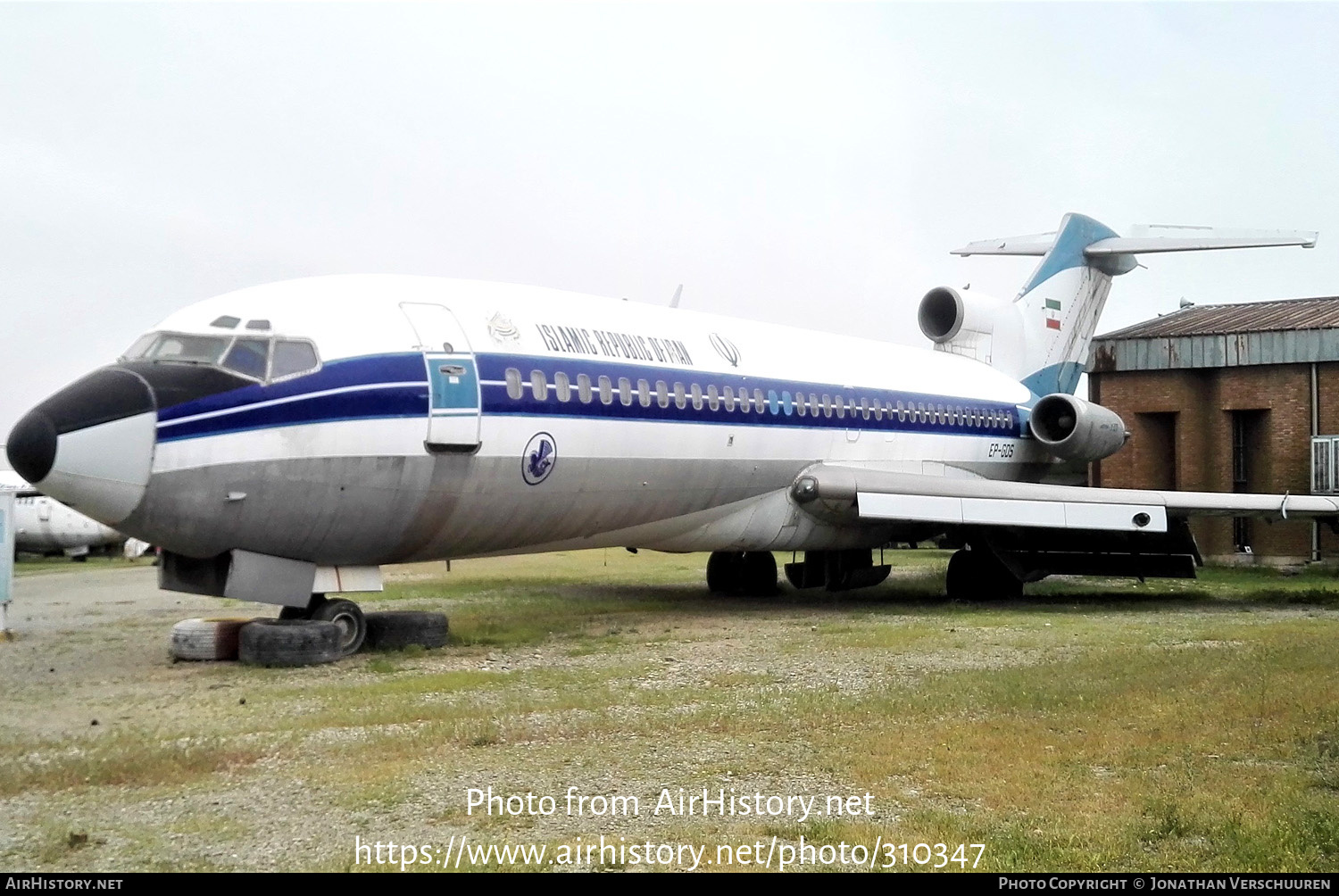 Aircraft Photo of EP-GDS | Boeing 727-81 | Islamic Republic of Iran | AirHistory.net #310347