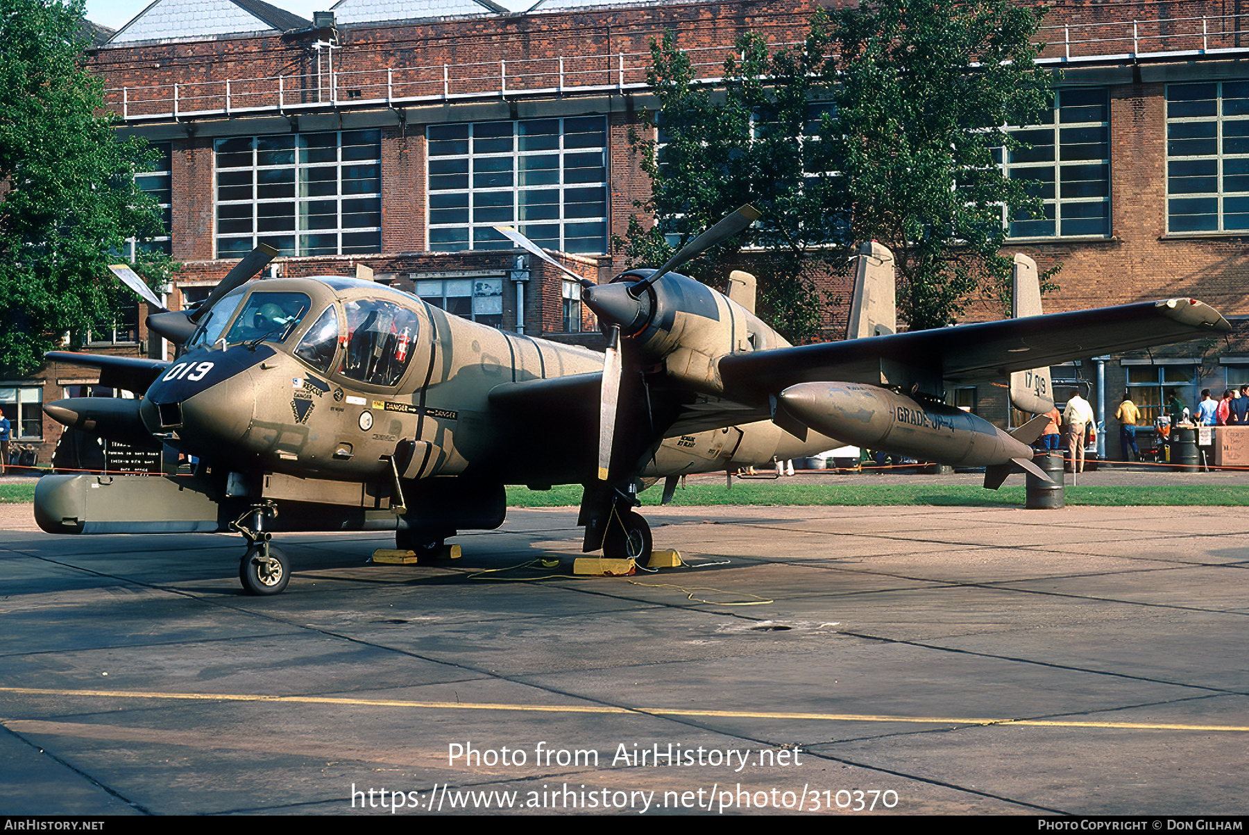 Aircraft Photo of 69-17019 / 17019 | Grumman OV-1D Mohawk | USA - Army | AirHistory.net #310370