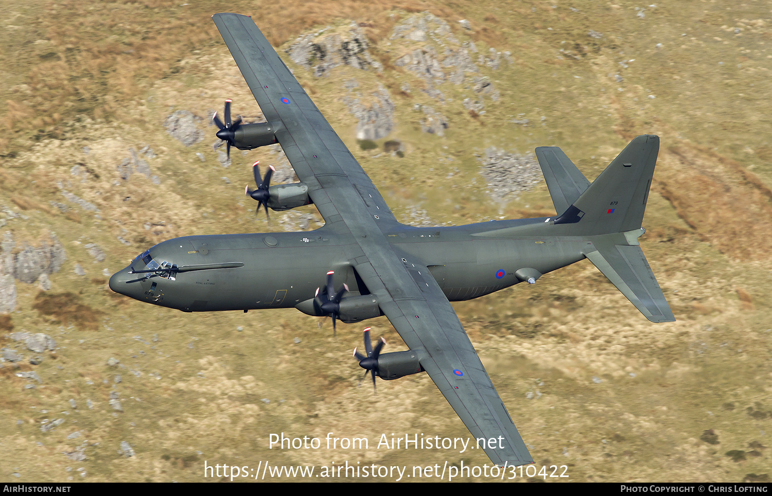 Aircraft Photo of ZH879 | Lockheed Martin C-130J-30 Hercules C4 | UK - Air Force | AirHistory.net #310422