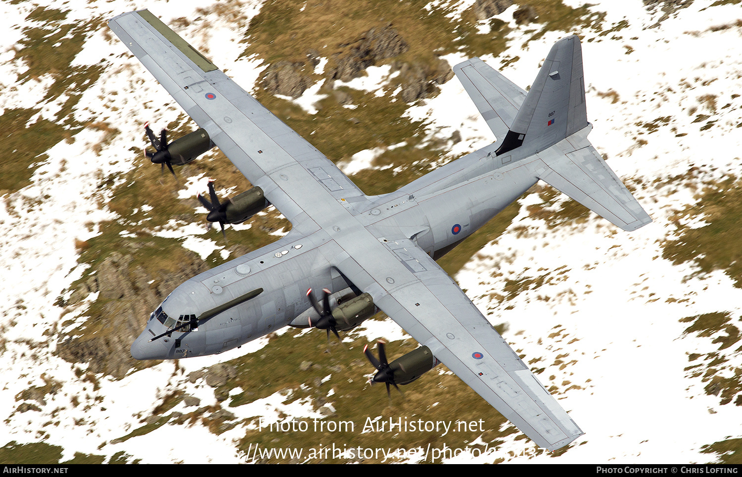 Aircraft Photo of ZH887 | Lockheed Martin C-130J Hercules C5 | UK - Air Force | AirHistory.net #310437