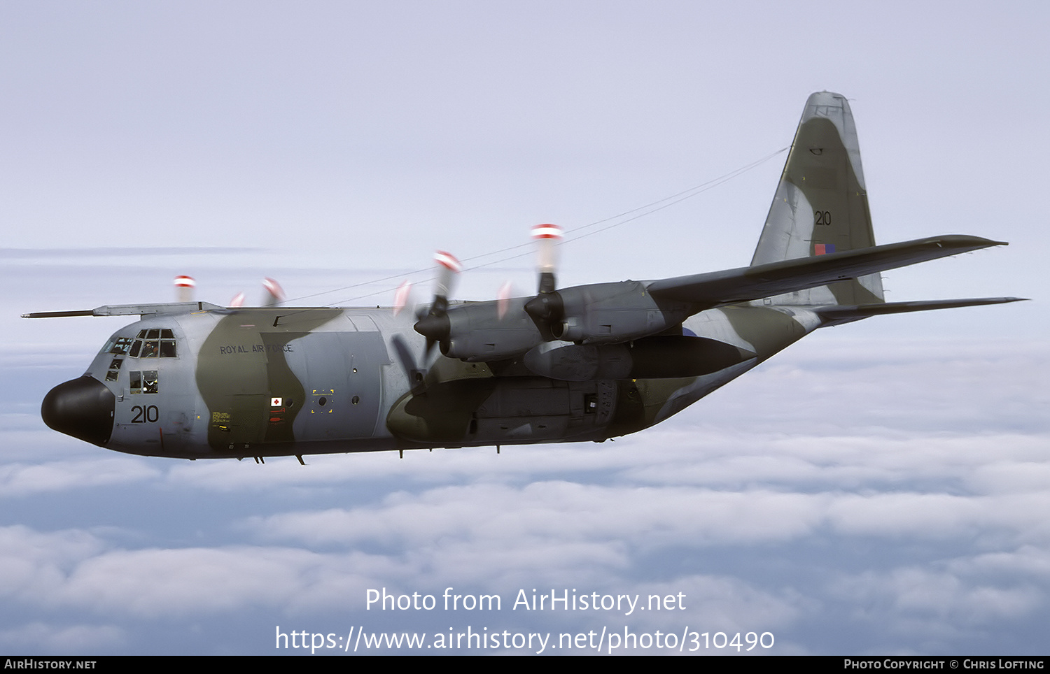 Aircraft Photo of XV210 | Lockheed C-130K Hercules C1 (L-382) | UK - Air Force | AirHistory.net #310490