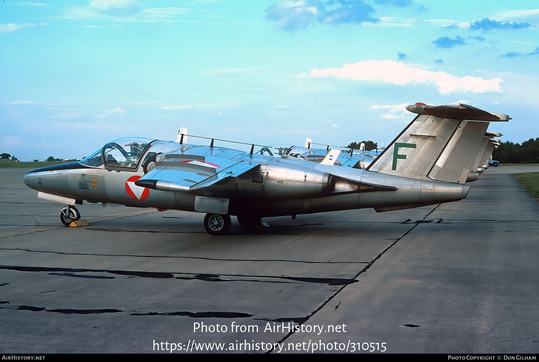 Aircraft Photo of GF-16 / F green | Saab 105OE | Austria - Air Force | AirHistory.net #310515