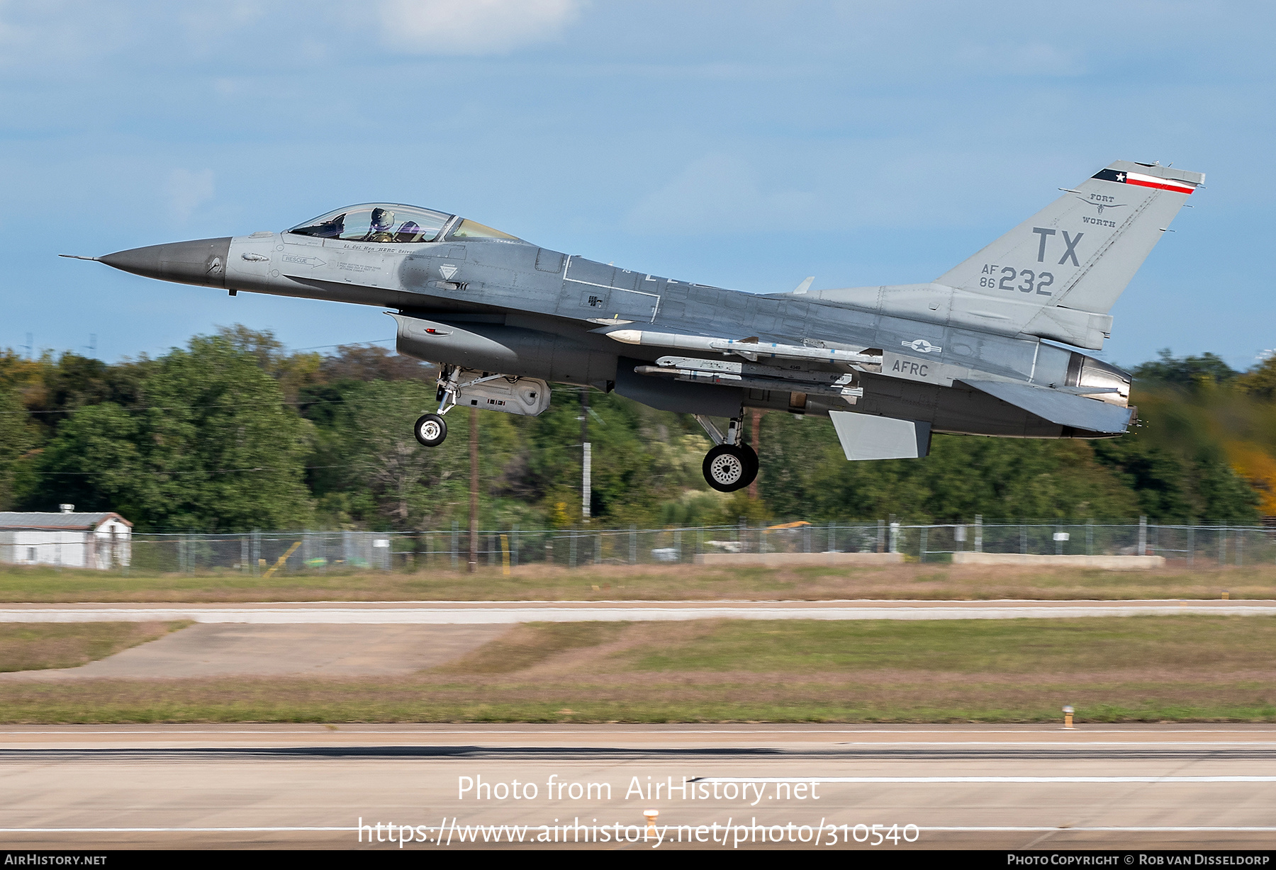 Aircraft Photo of 86-0232 / AF86-232 | General Dynamics F-16C Fighting Falcon | USA - Air Force | AirHistory.net #310540