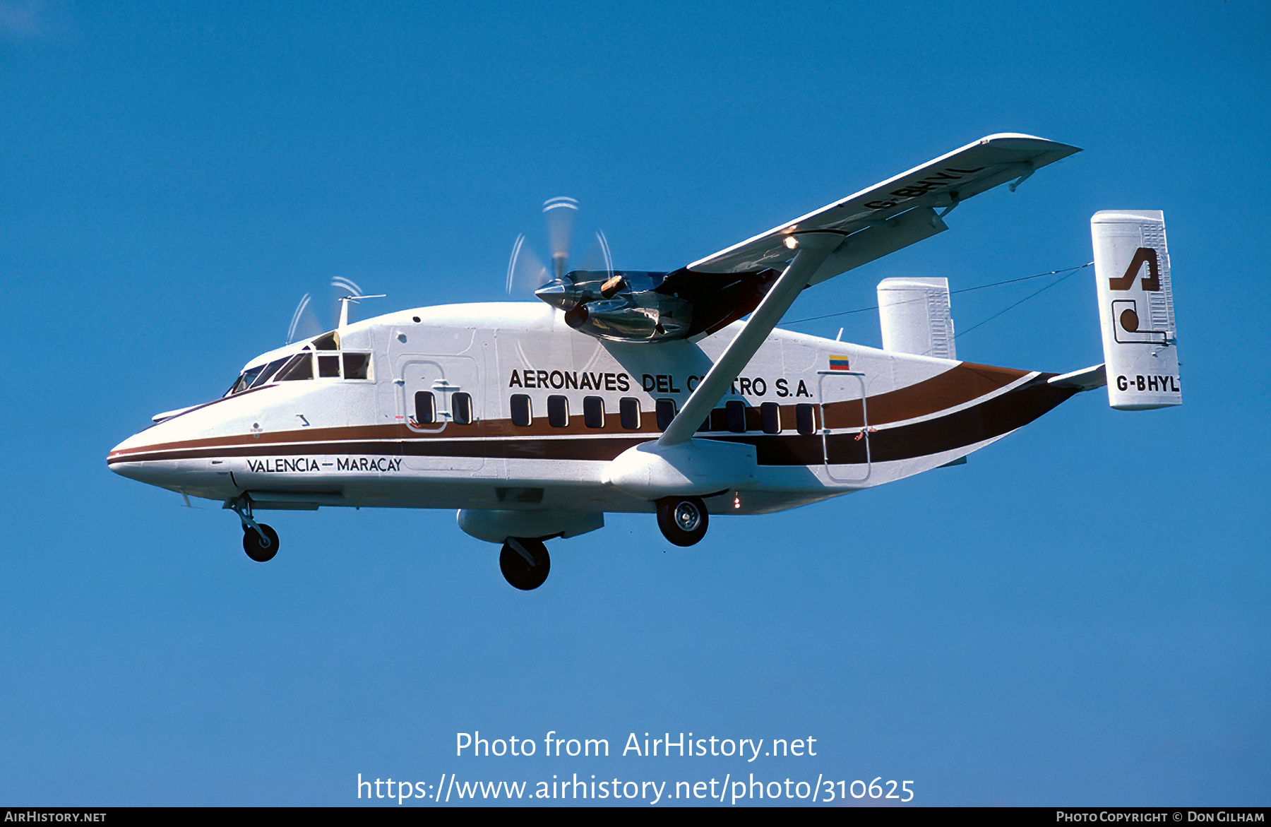 Aircraft Photo of G-BHYL | Short 330-100 | Aeronaves Del Centro | AirHistory.net #310625