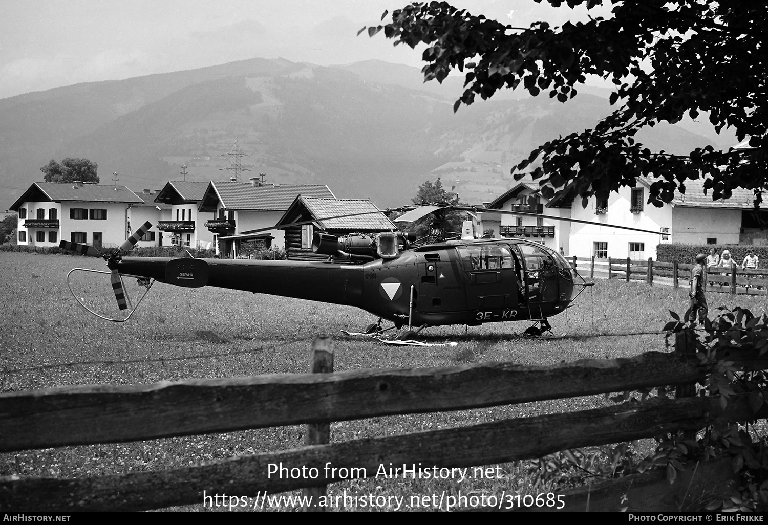 Aircraft Photo of 3E-KR | Aerospatiale SA-316B Alouette III | Austria - Air Force | AirHistory.net #310685