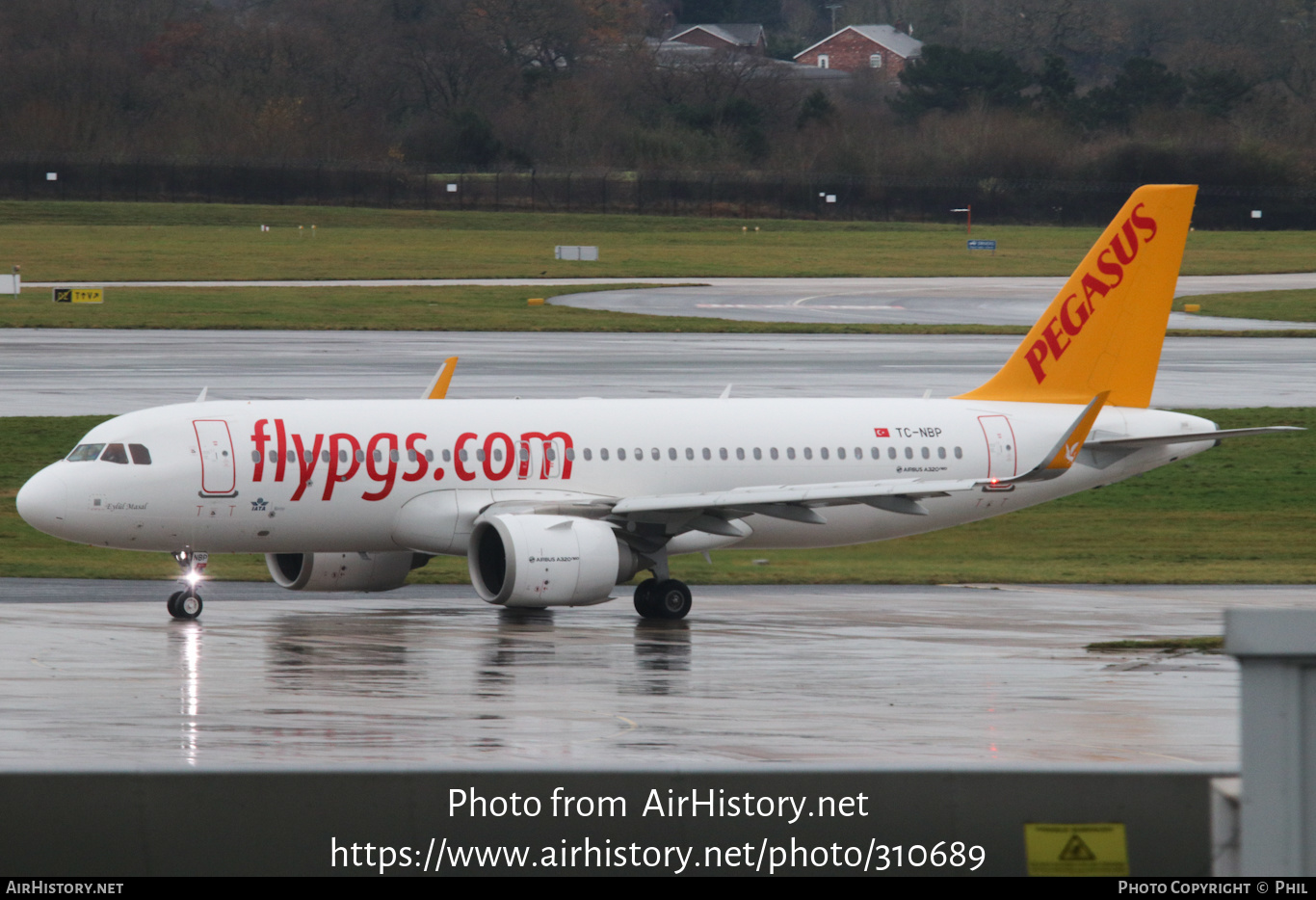 Aircraft Photo of TC-NBP | Airbus A320-251N | Pegasus Airlines | AirHistory.net #310689