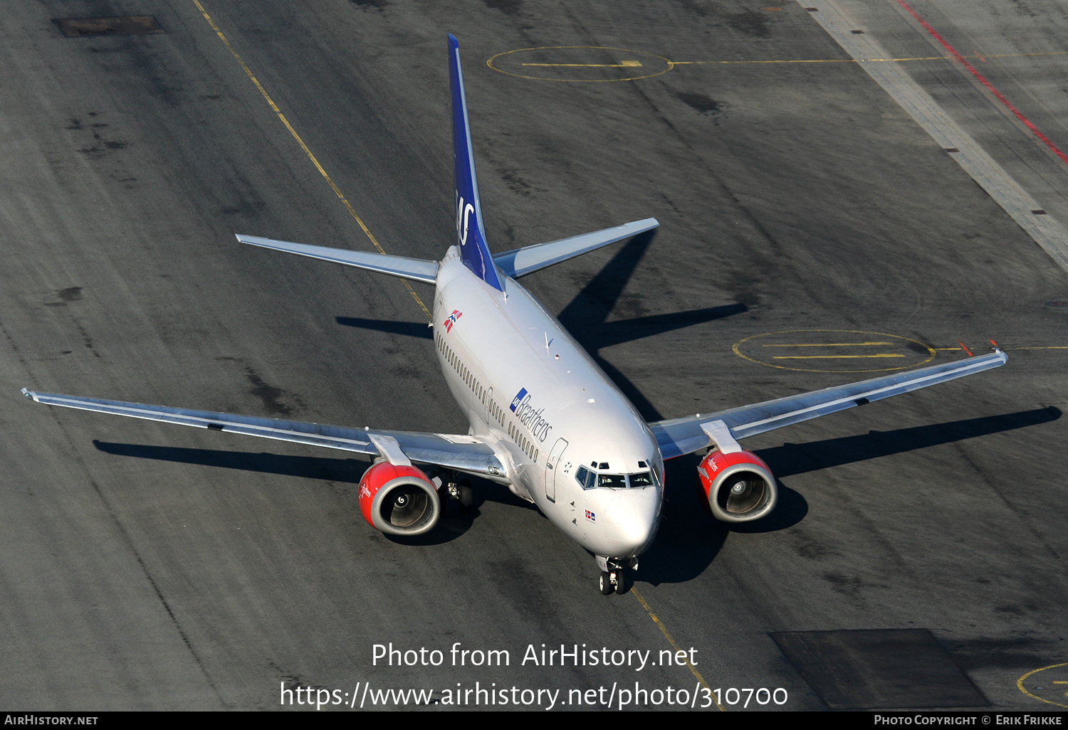 Aircraft Photo of LN-BRO | Boeing 737-505 | SAS Braathens | AirHistory.net #310700