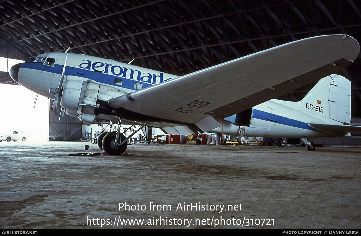 Aircraft Photo of EC-EIS | Douglas C-47B Skytrain | Aeromarket Transporte Aereo de Mercania | AirHistory.net #310721