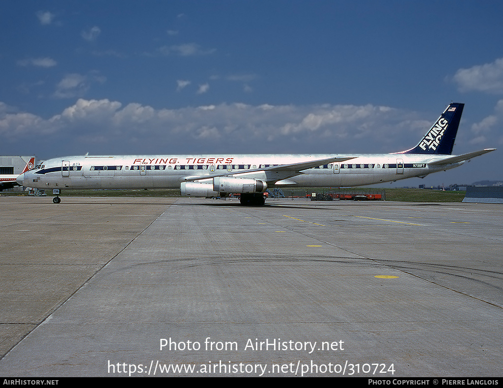 Aircraft Photo of N798FT | McDonnell Douglas DC-8-63CF | Flying Tigers | AirHistory.net #310724