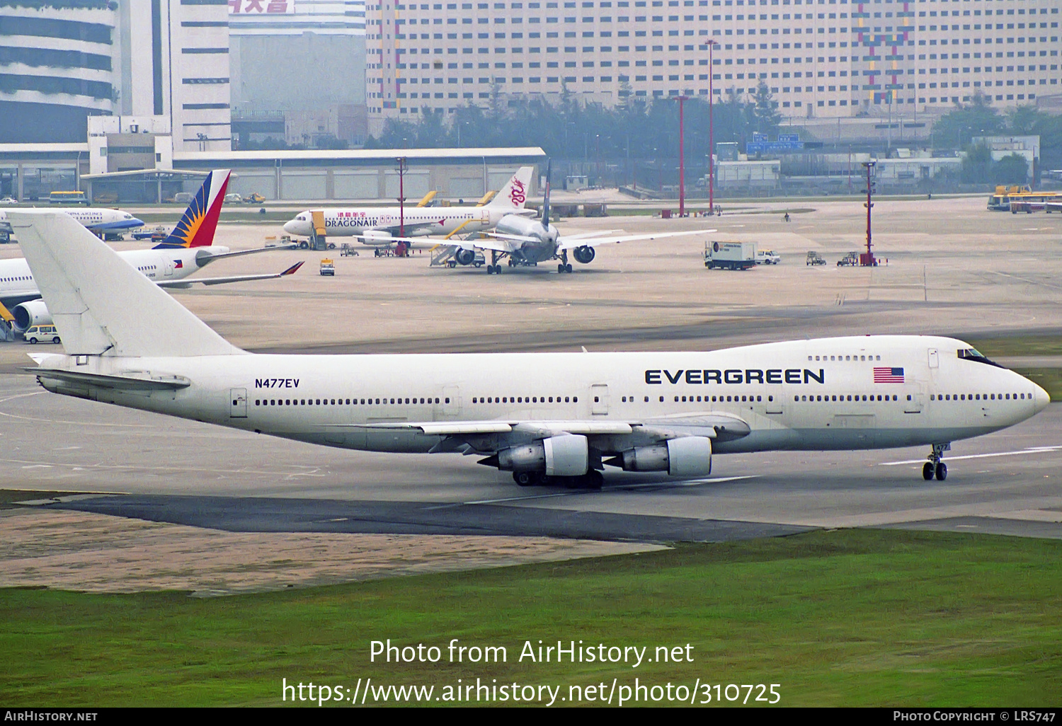 Aircraft Photo of N477EV | Boeing 747SR-46(SF) | Evergreen International Airlines | AirHistory.net #310725