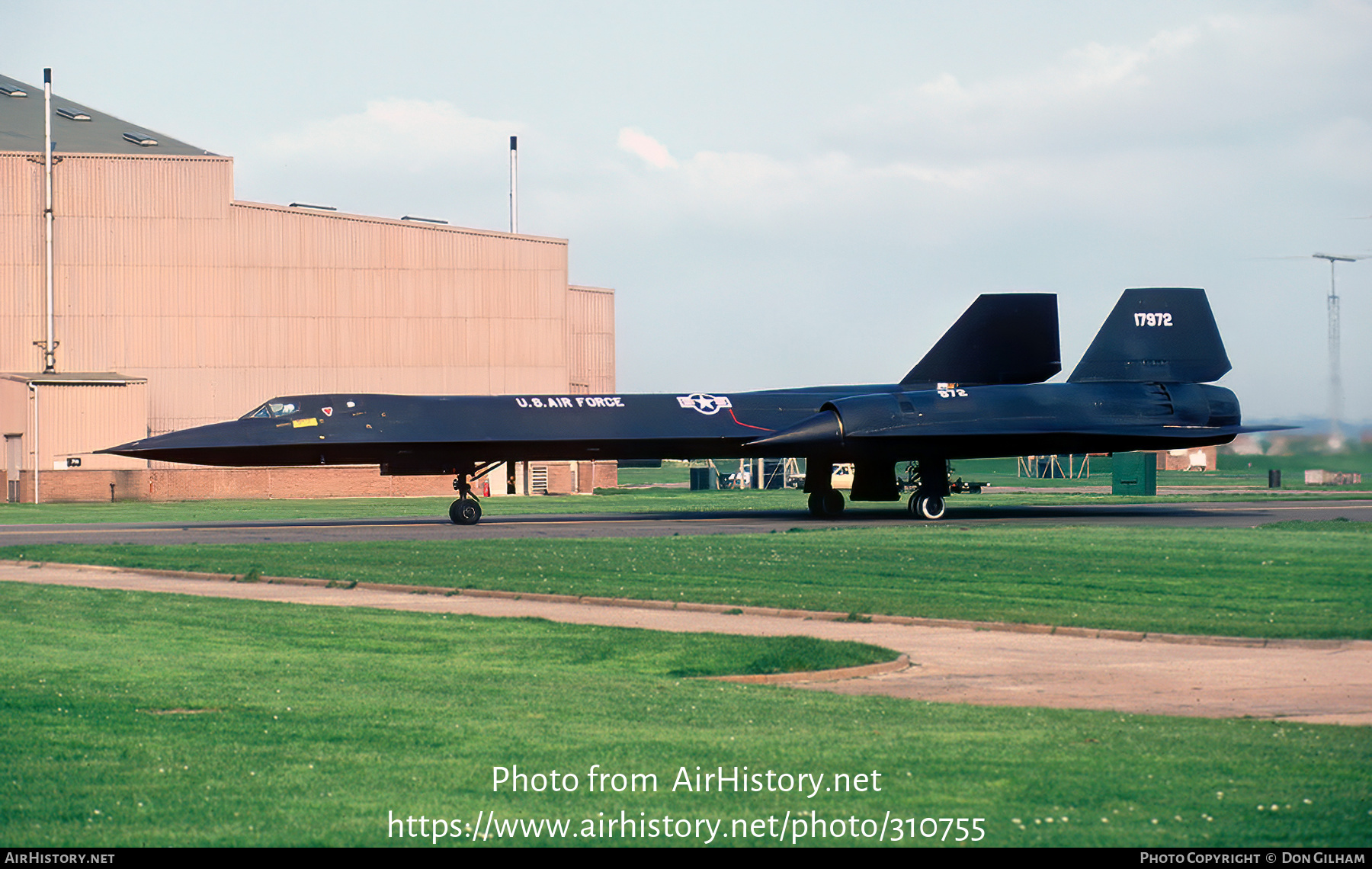 Aircraft Photo of 61-7972 / 17972 | Lockheed SR-71A Blackbird | USA - Air Force | AirHistory.net #310755